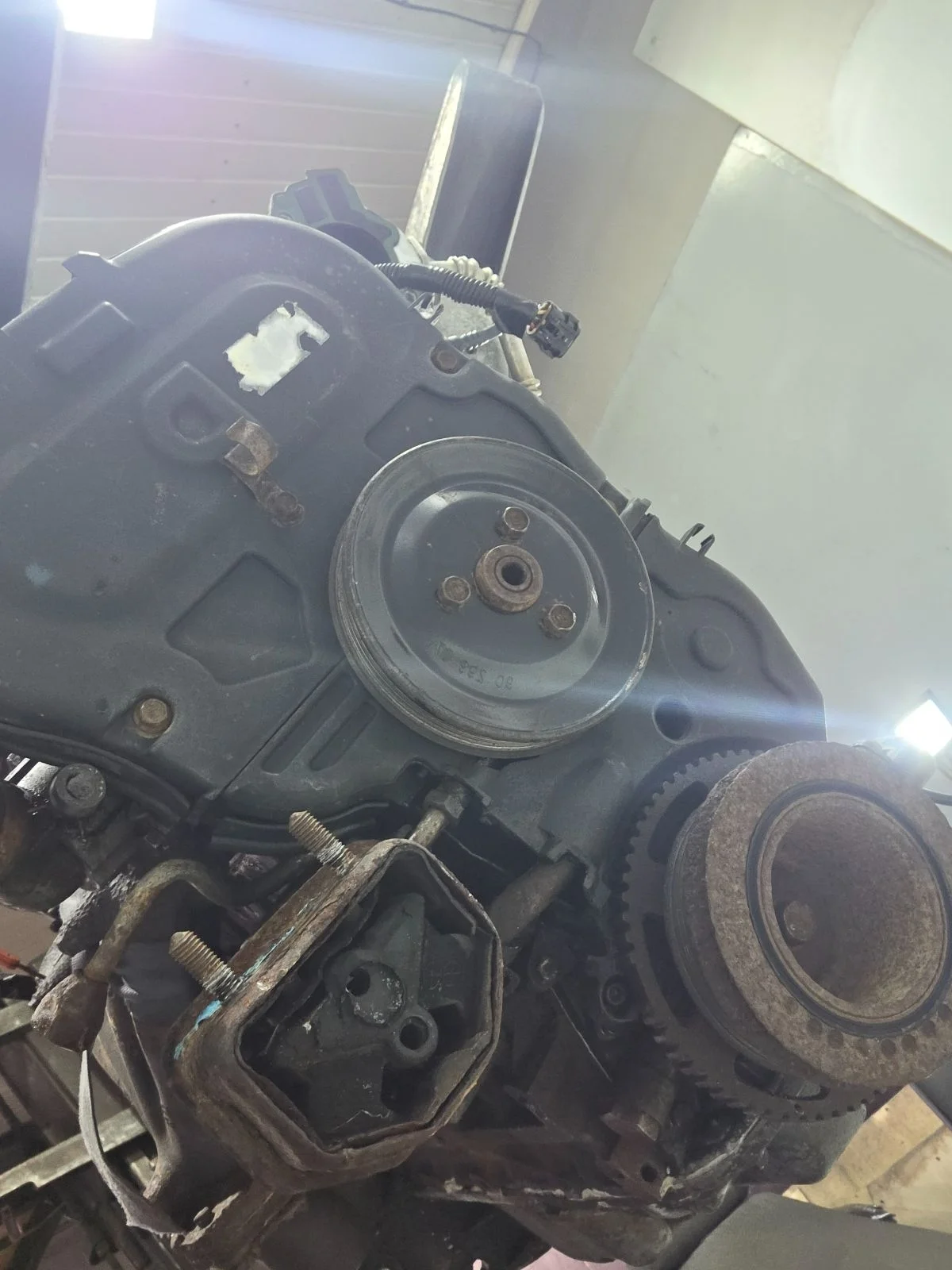 Двигатель A16DMS Daewoo Lanos T100 1.6 Бензин