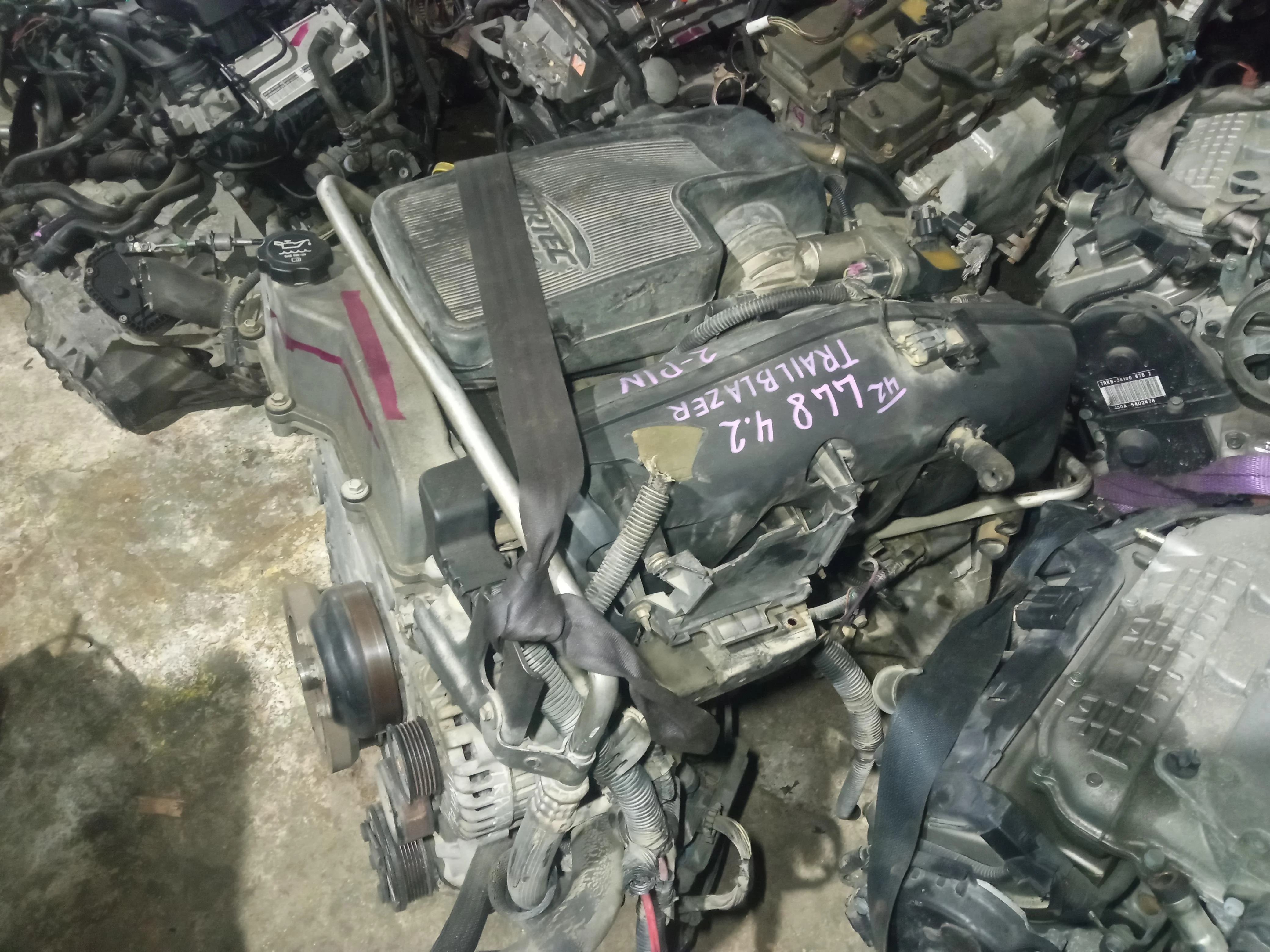 Двигатель Chevrolet TrailBlazer 4.2 LL8 2 пина