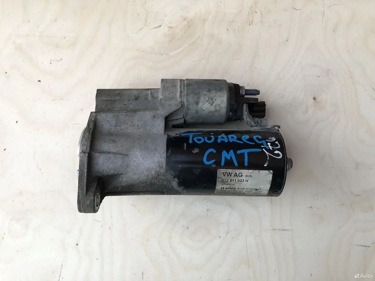 Стартер touareg nf audi q7 cayenne 3.6