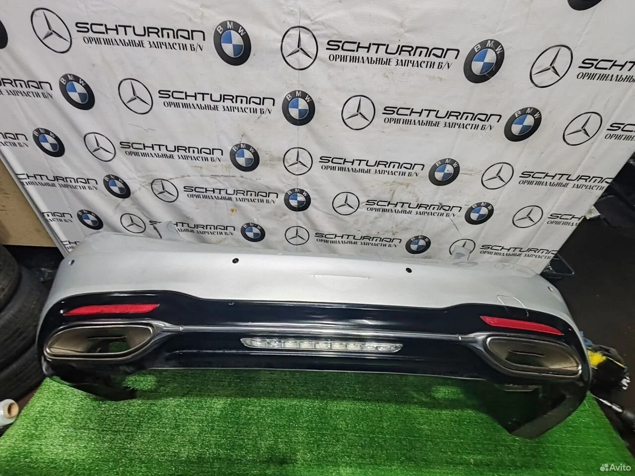 Бампер задний mercedes w222 рестайлинг оригинал