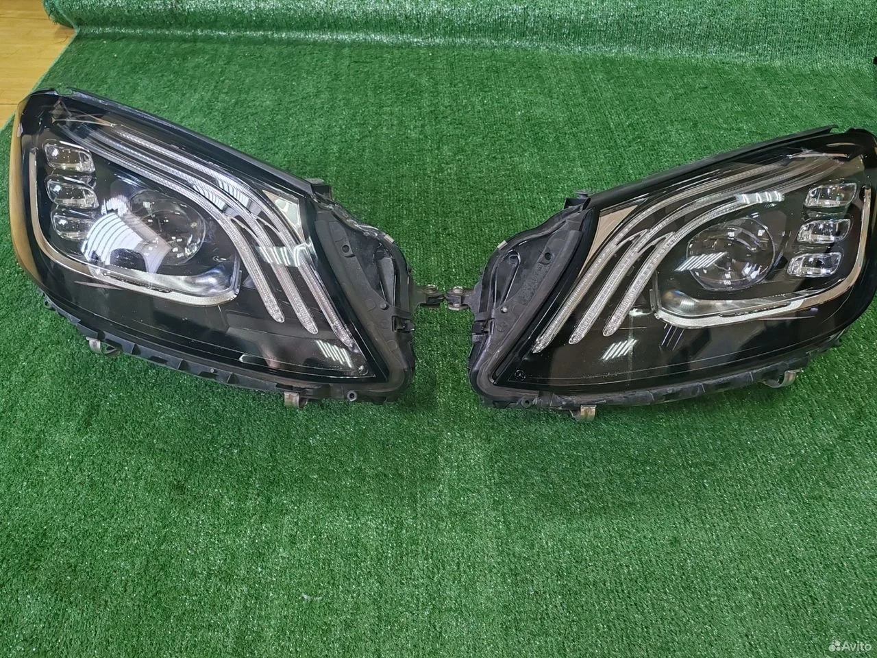 Фара multibeam led mercedes w222 рест оригинал