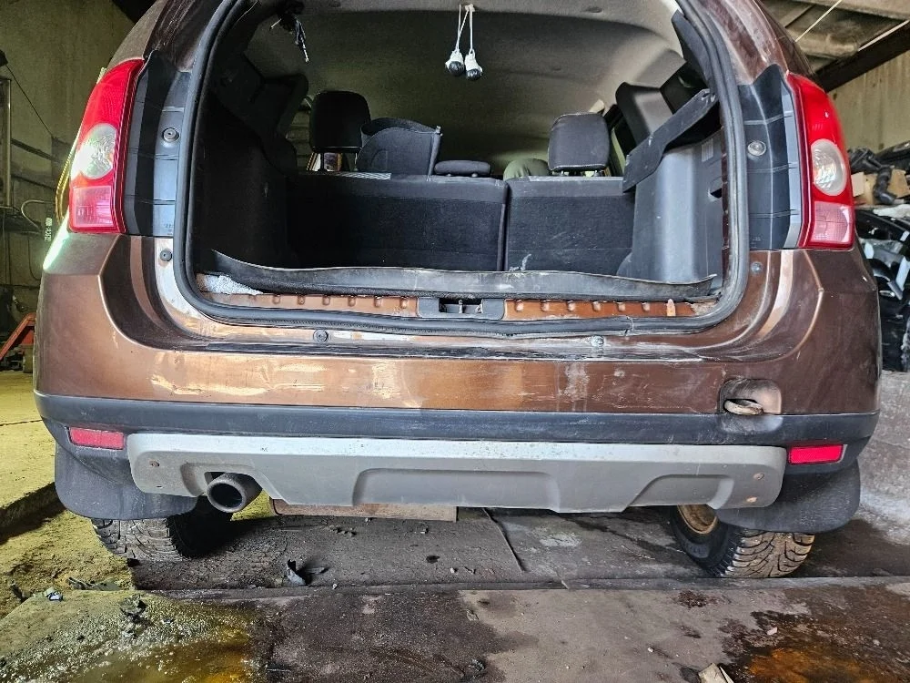Задний бампер на Renault Duster 1