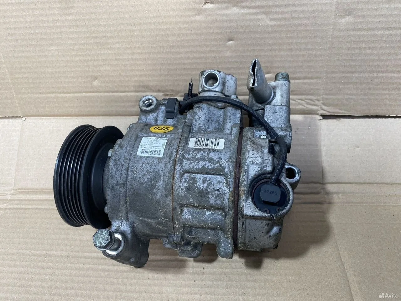 Компрессор кондиционера audi a4 b7