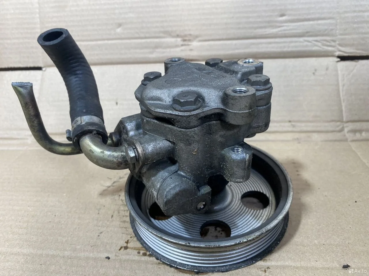 Насос гур 1.8 amb bfb audi а4 b6 b7 8e0145153h