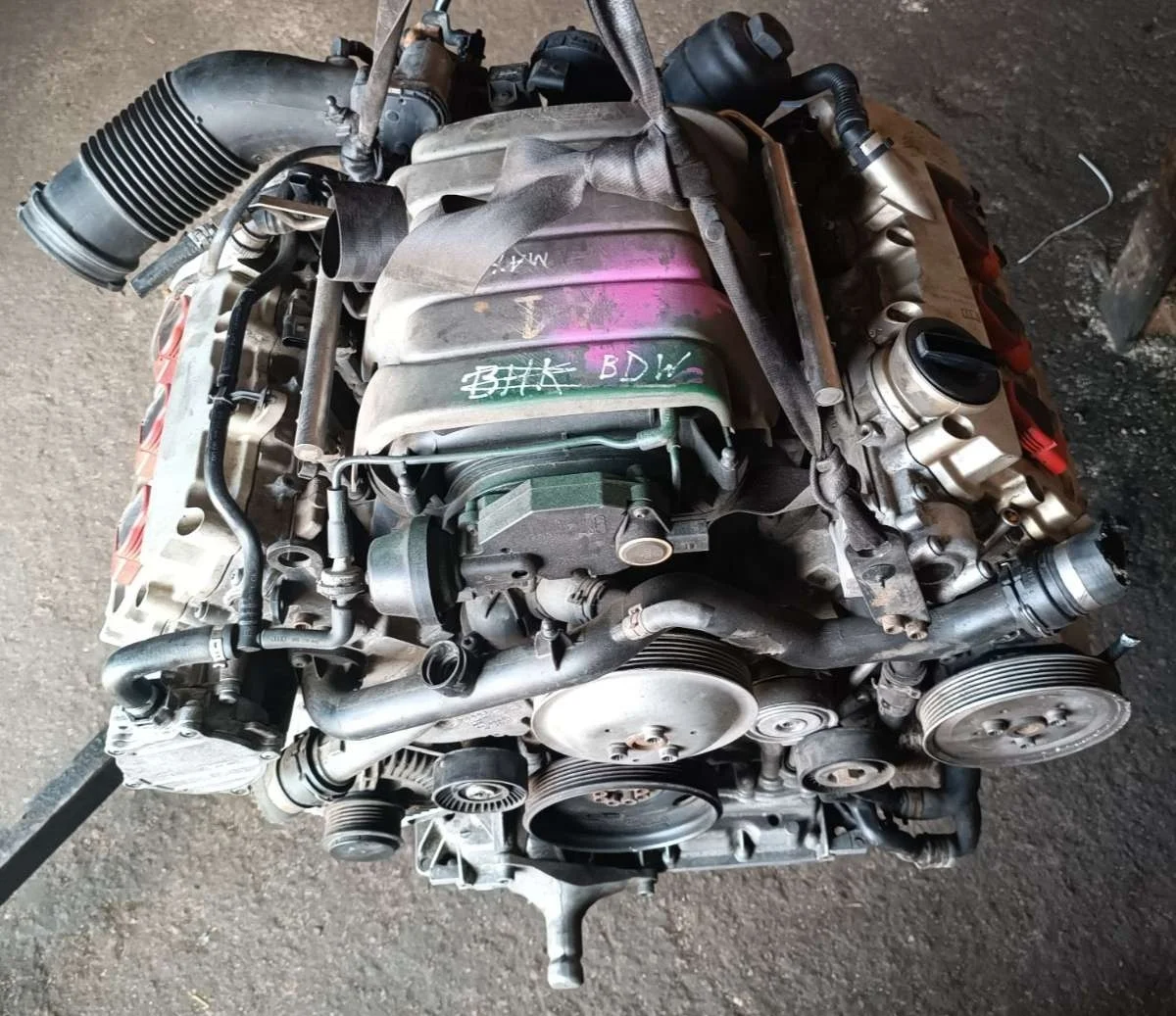 Двигатель BDW  Audi A6 C6 (S6,RS6) 2.4 Бензин