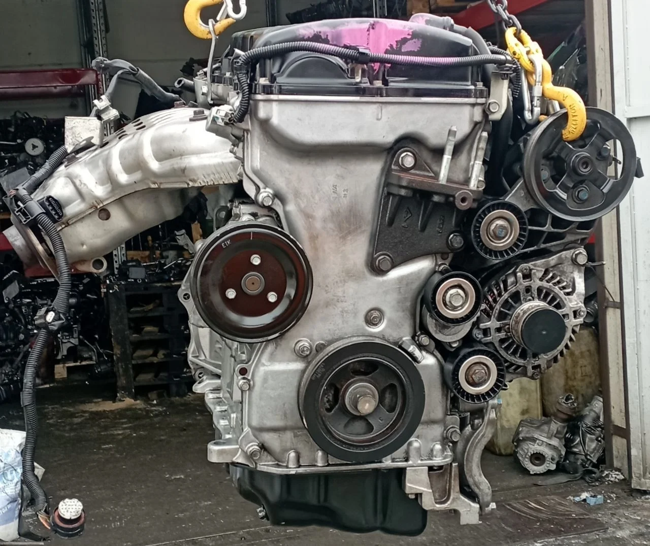 Двигатель 4B12 Mitsubishi Outlander 2 2.4 Бензин