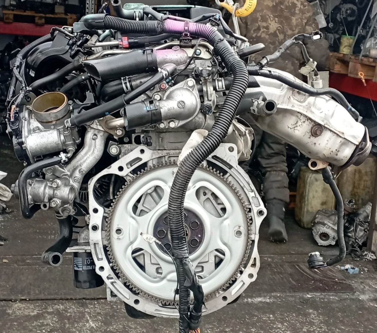 Двигатель 4B12 Mitsubishi Outlander 2 2.4 Бензин