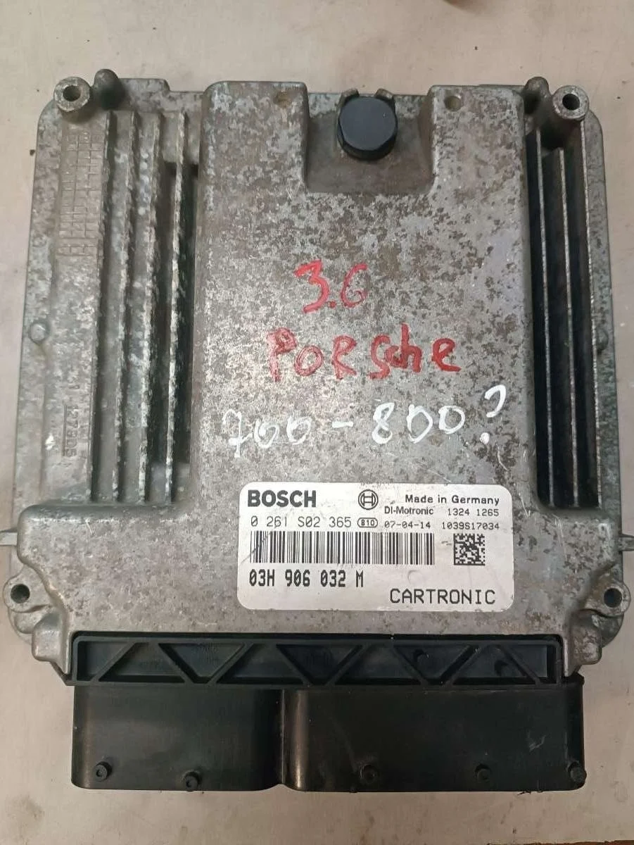 Блок управления двигателем 0261S02365 Porsche Cayenne 957 3.6 Бензин