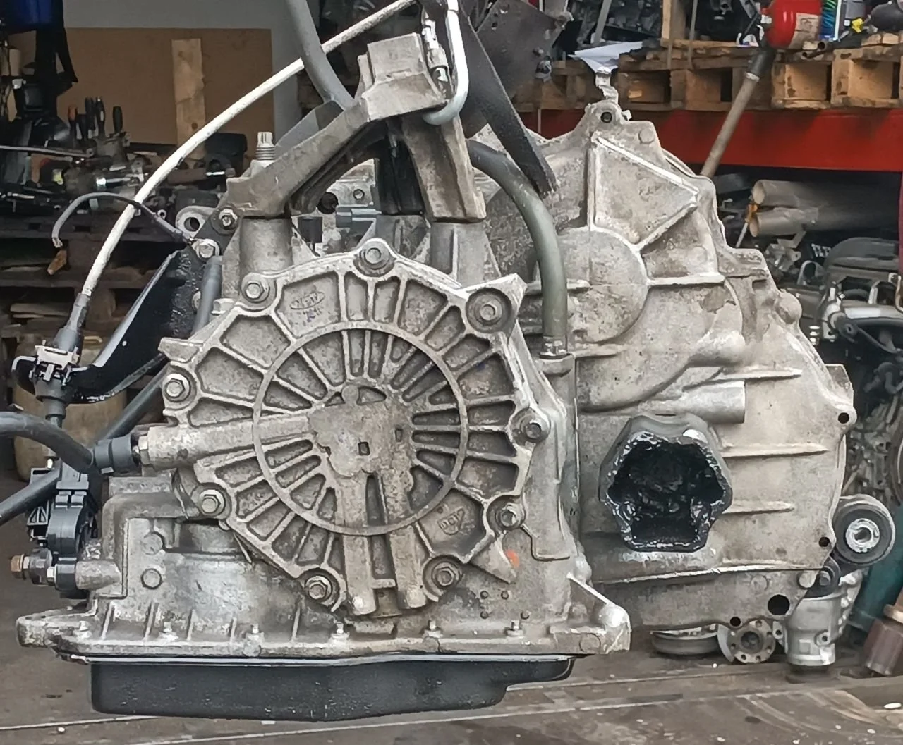 Коробка передач автоматическая (АКПП) 5M5P7000AB Ford Focus 2 restailing 2.0 Бензин