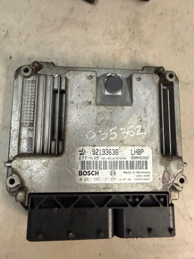 Блок управления двигателем 0261209107 Chevrolet Captiva 3.2 Бензин