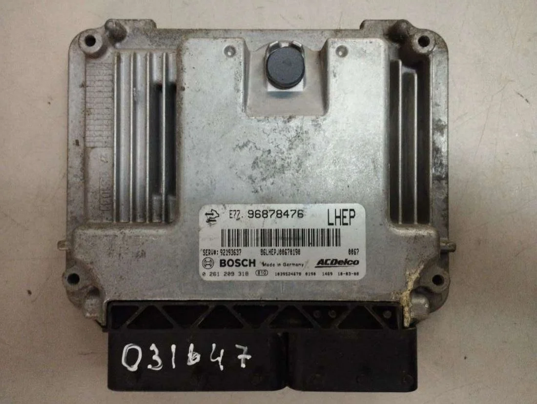 Блок управления двигателем 96878476 Chevrolet Captiva 3.2 Бензин