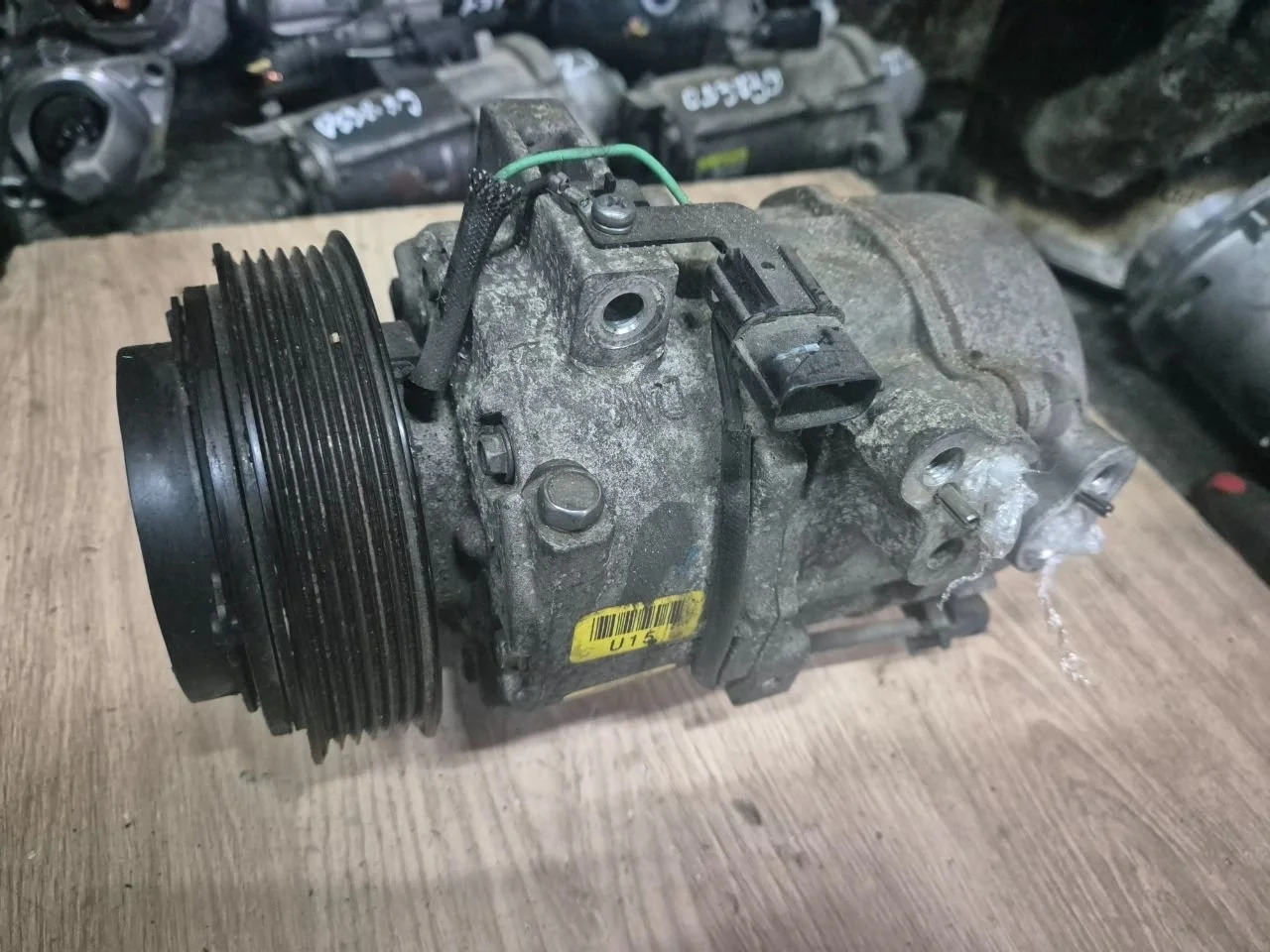 Компрессор кондиционера D4HA Hyundai Santa FE 3 (DM) 2.0 Дизель