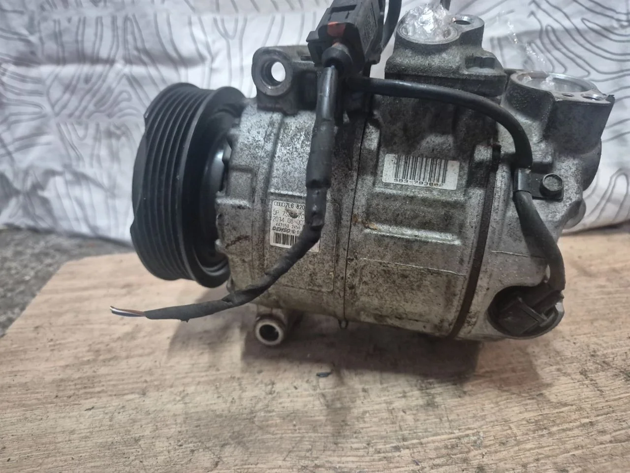 Компрессор кондиционера 7L6820808 Audi Q7 4L 3.0 Дизель