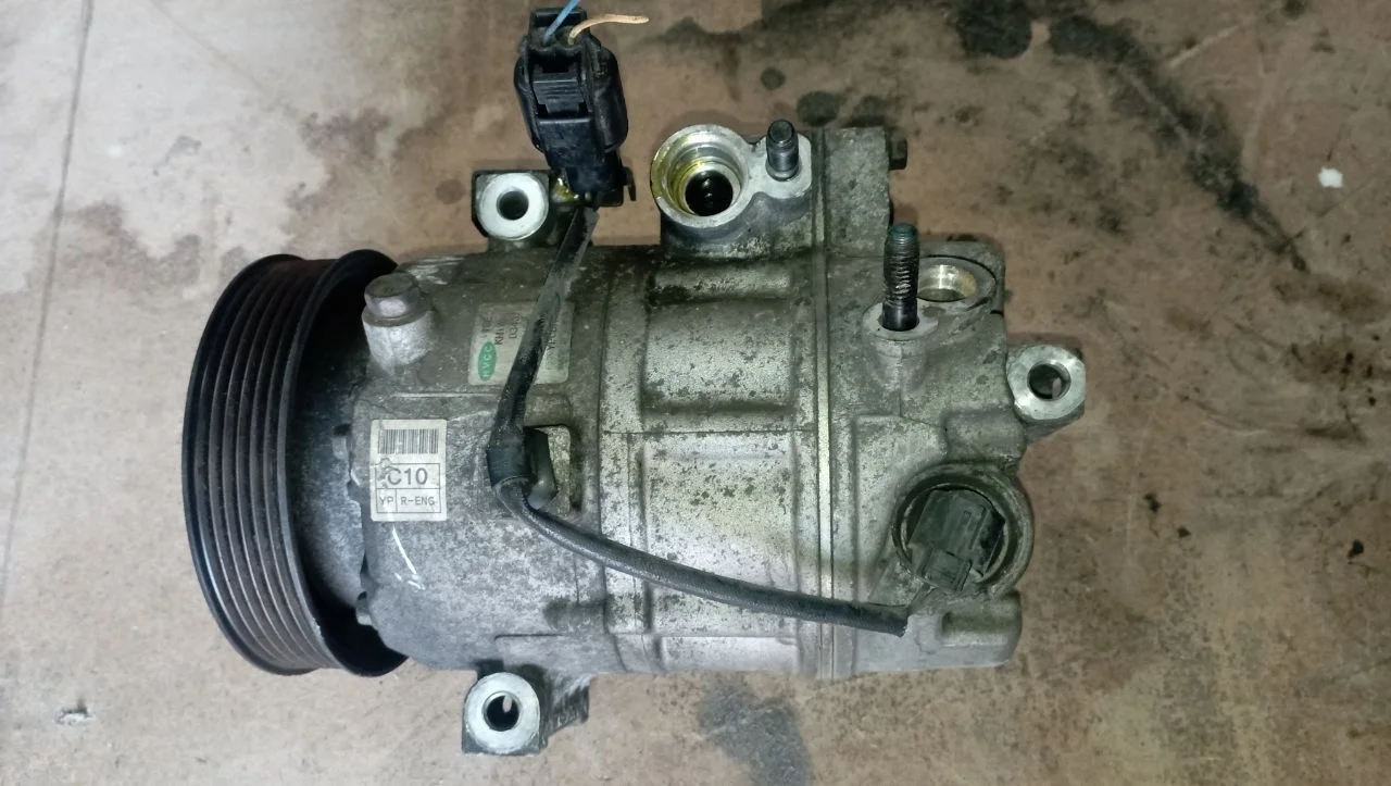 Компрессор кондиционера D4HB Hyundai Santa FE 4 (TM) 2.2 Дизель