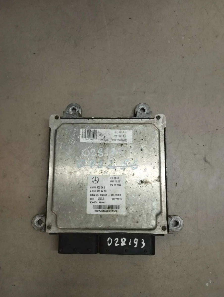 Блок управления двигателем A6519000601 Mercedes-Benz Sprinter W906 2.2 Дизель