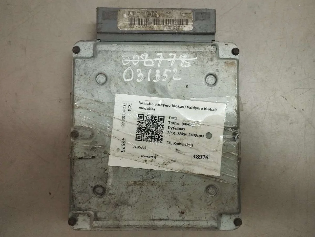 Блок управления двигателем 3C1112A650AC Ford Transit 3 2.4 Дизель