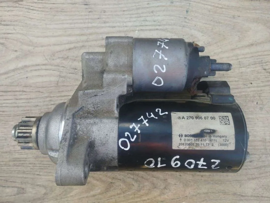 Стартер A2709060700 Mercedes-Benz C W205 1.6 Бензин