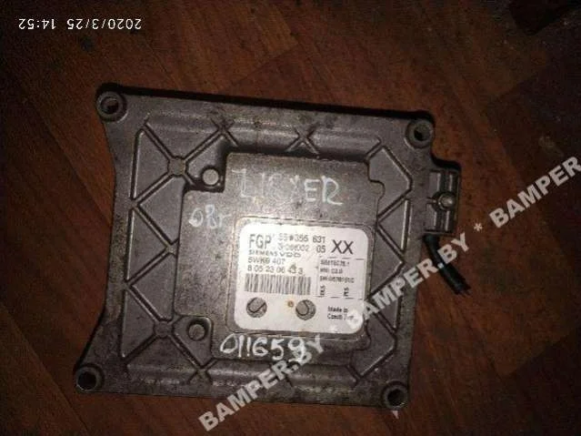 Блок управления двигателем 55355631 Opel Astra 1.8 Бензин