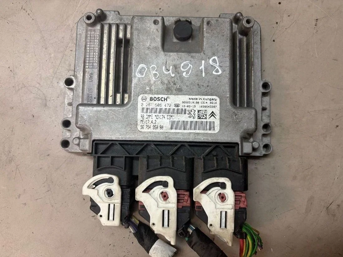 Блок управления двигателем 0261S06472 Peugeot 308 1 1.6 Бензин