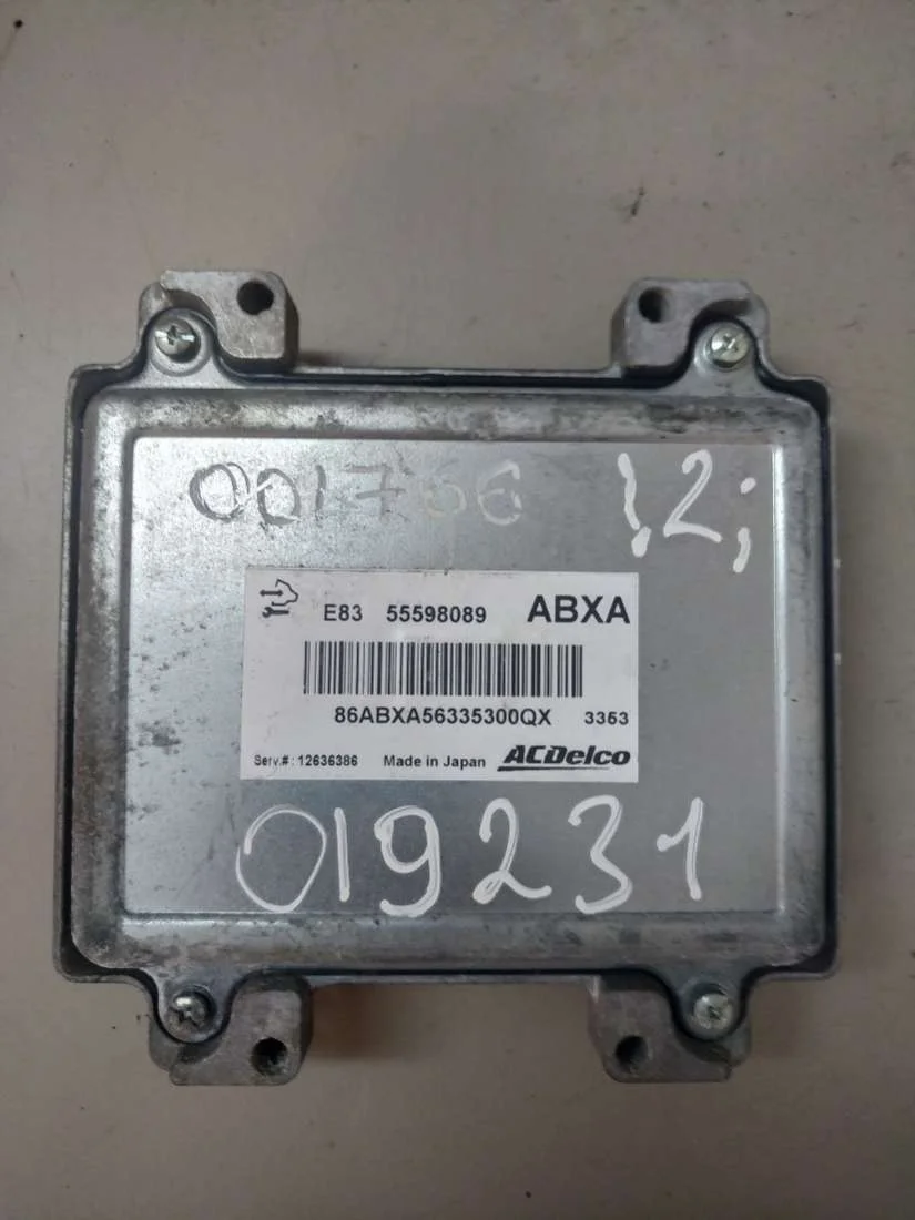 Блок управления двигателем  12636386 Opel Corsa D 1.2 Бензин