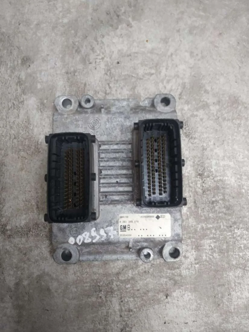 Блок управления двигателем 55354330 Opel Tigra 1 1.2 Бензин