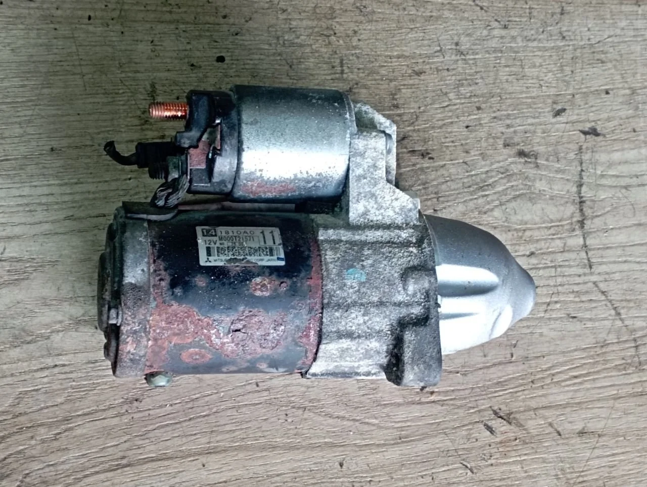 Стартер M000T21571 Mitsubishi Outlander 2 2.4 Бензин