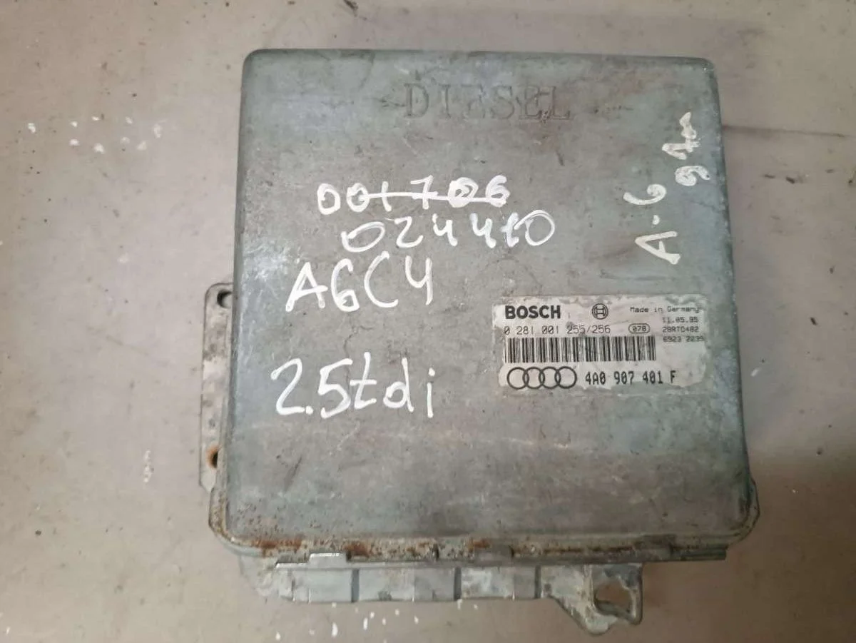 Блок управления двигателем 0281001255/256 Audi A6 C4 (S6,RS6) 0