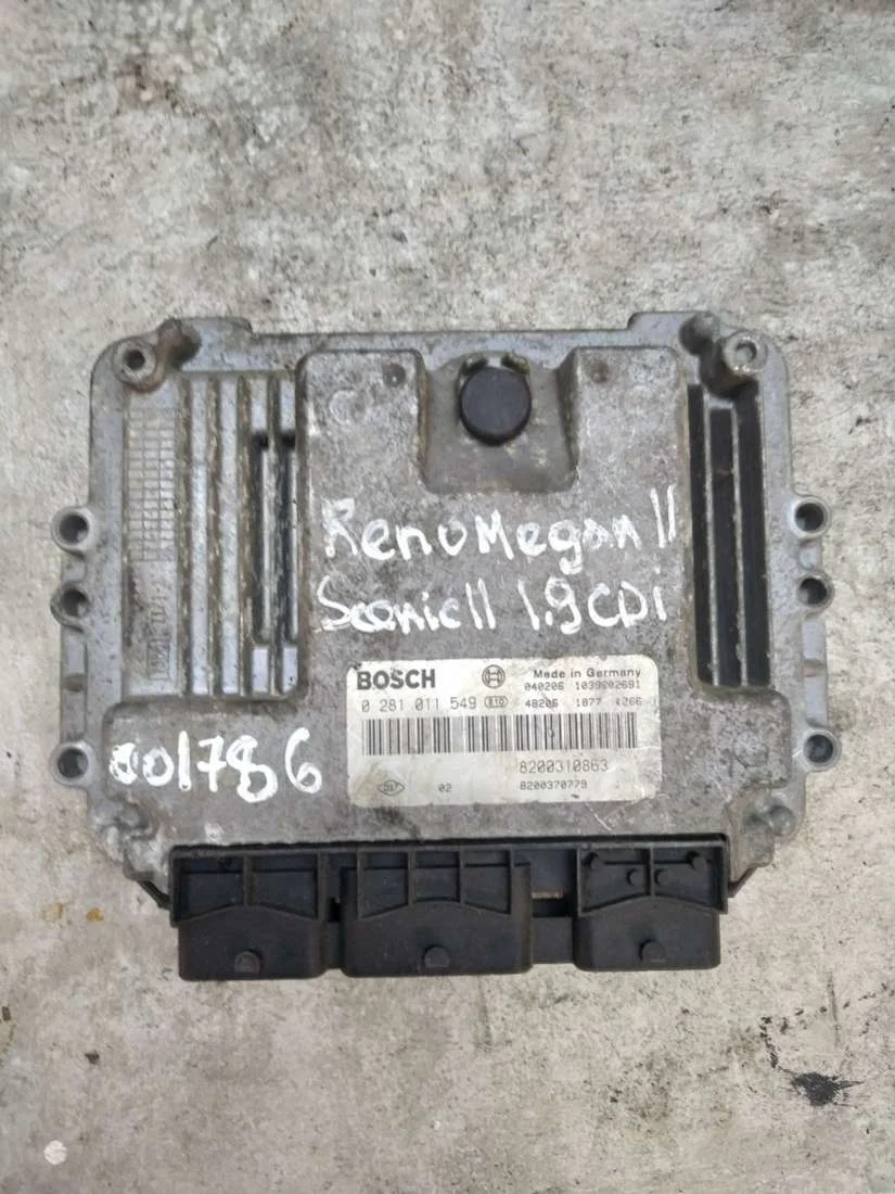 Блок управления двигателем 0281011390 Renault Scenic 2 1.9 Дизель