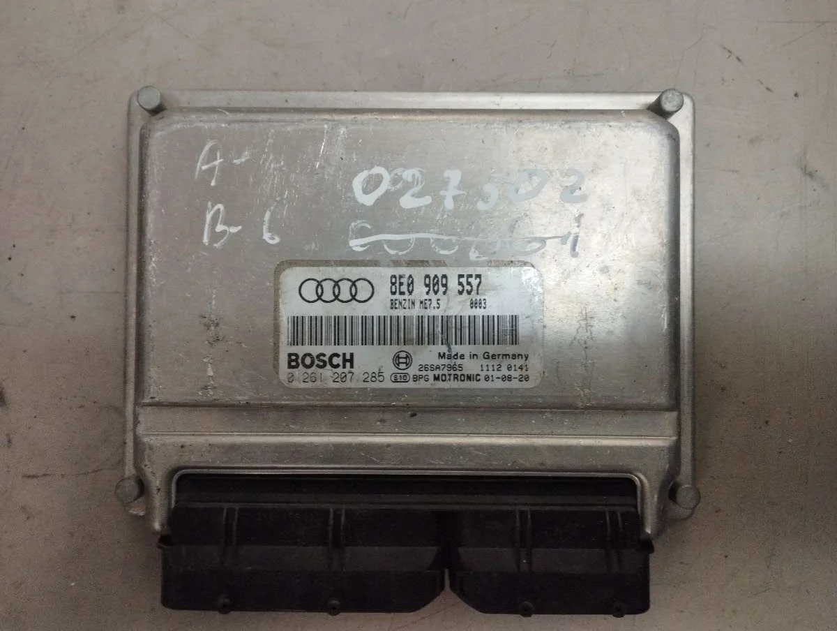 Блок управления двигателем 0261207285 Audi A4 B6 2.0 Бензин