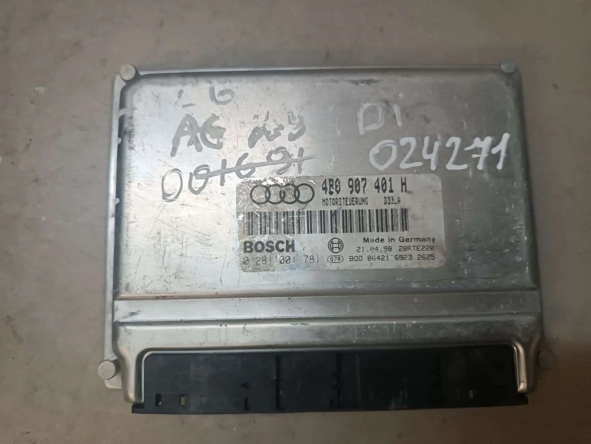 Блок управления двигателем 4B0907401H Audi A6 C5 (S6,RS6) 0