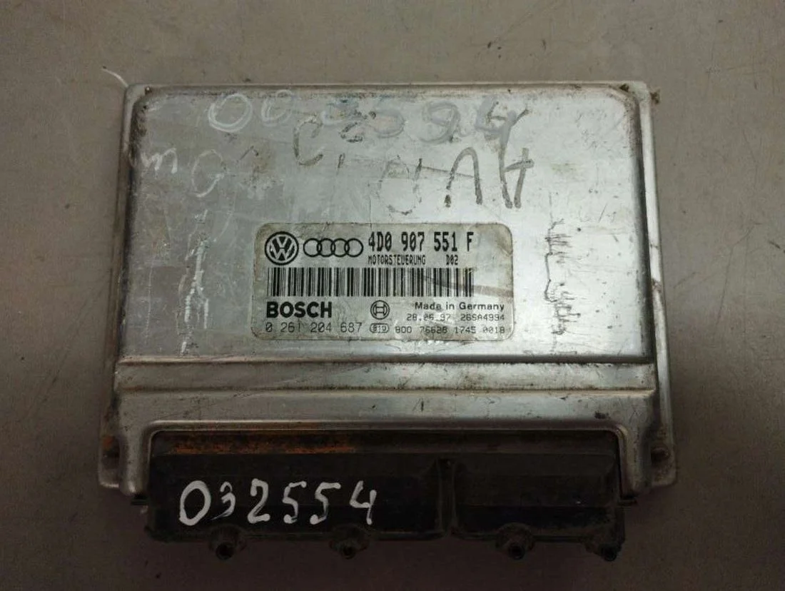 Блок управления двигателем 0261204687 Volkswagen Passat B5 2.8 Бензин