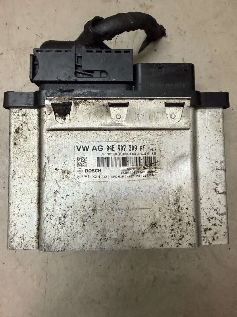 Блок управления двигателем 0261S09531 Volkswagen Polo 5 1.2 Бензин