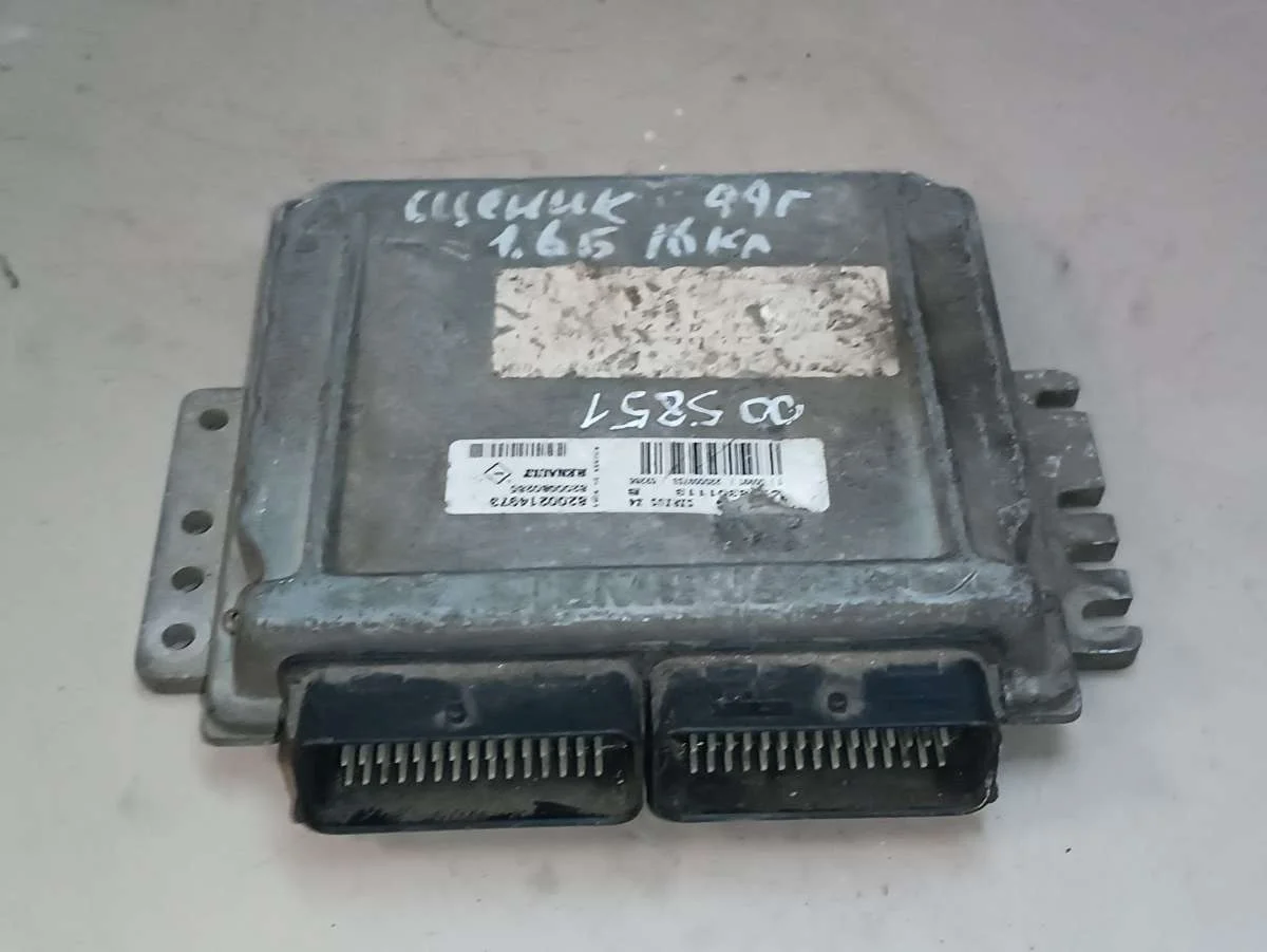 Блок управления двигателем S118301113B Renault Scenic 1 1.6 Бензин