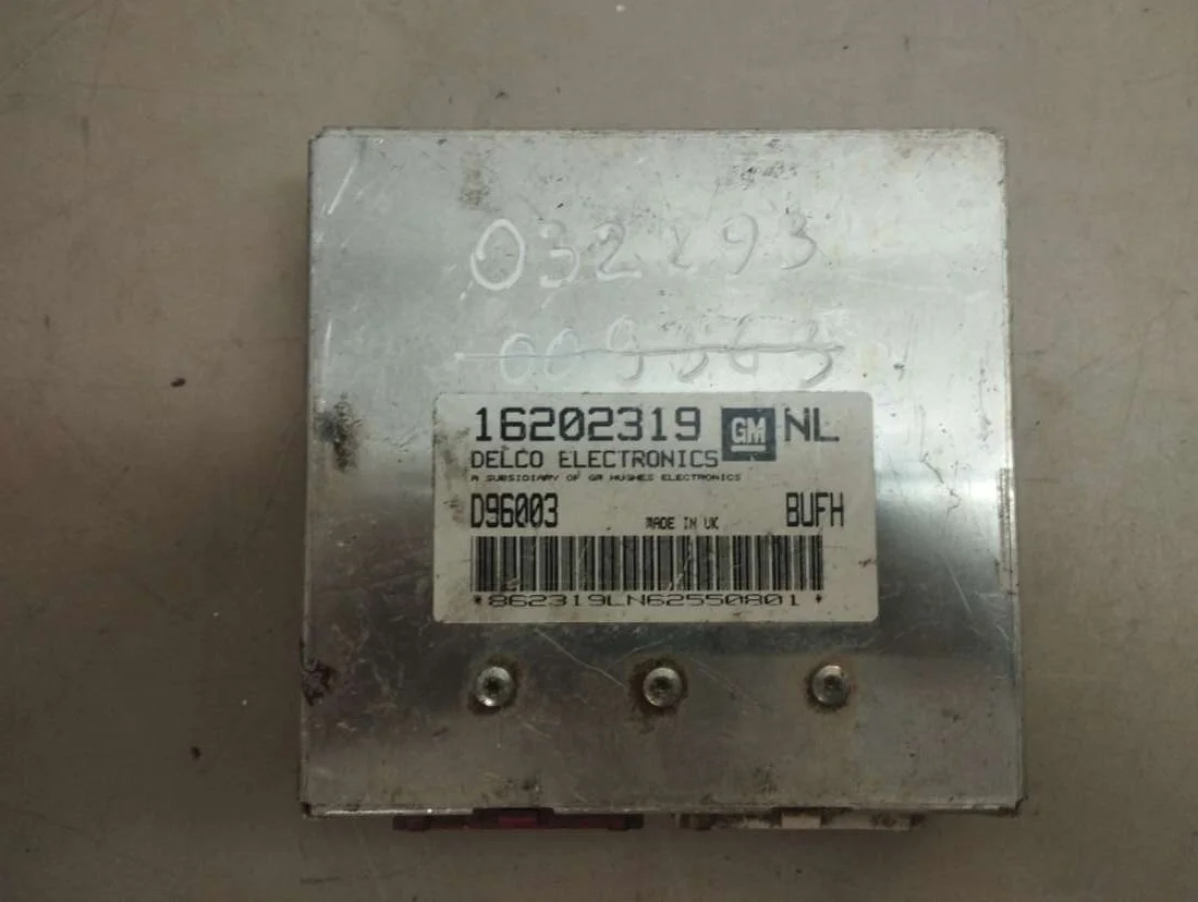 Блок управления двигателем 16202319 Opel Vectra B 1.6 Бензин
