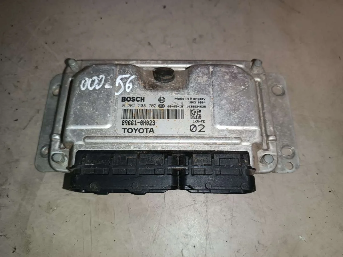 Блок управления двигателем 0261208702 Citroen C1 1 1.0 Бензин