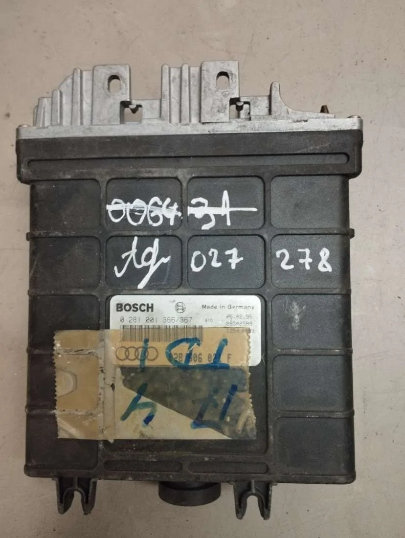 Блок управления двигателем 0281001366 Audi A4 B5 0