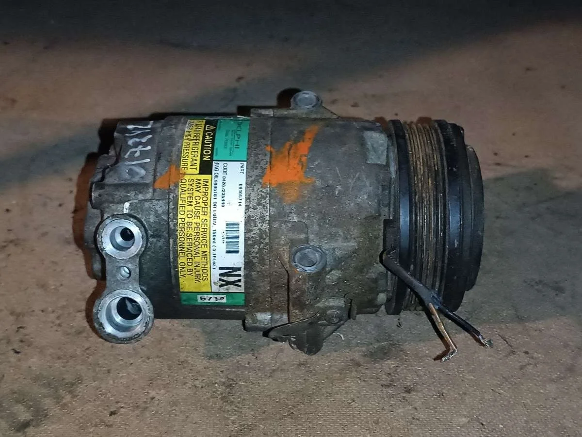 Компрессор кондиционера 09165714NX Opel Astra G 1.6 Бензин