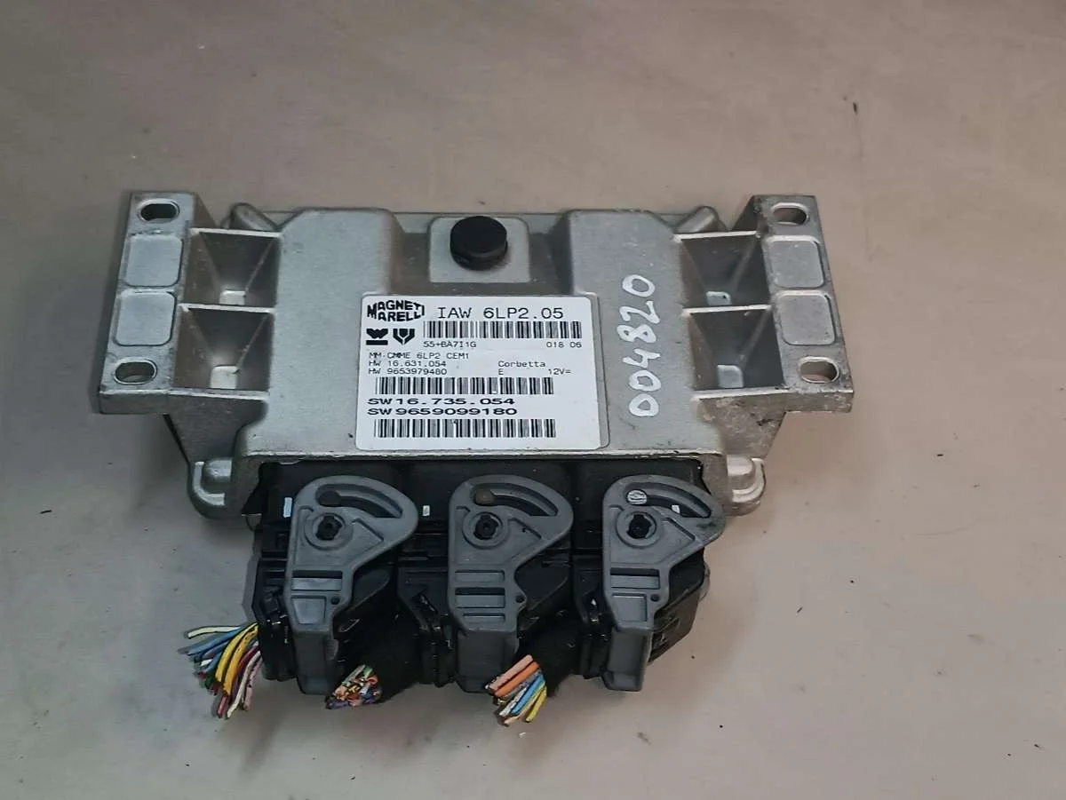 Блок управления двигателем IAW6LP205 Citroen C4 1 1.4 Дизель