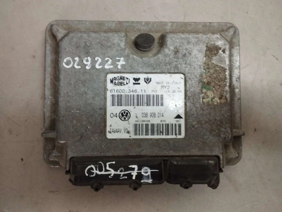 Блок управления двигателем 6160034611 Volkswagen Golf 4 1.4 Бензин
