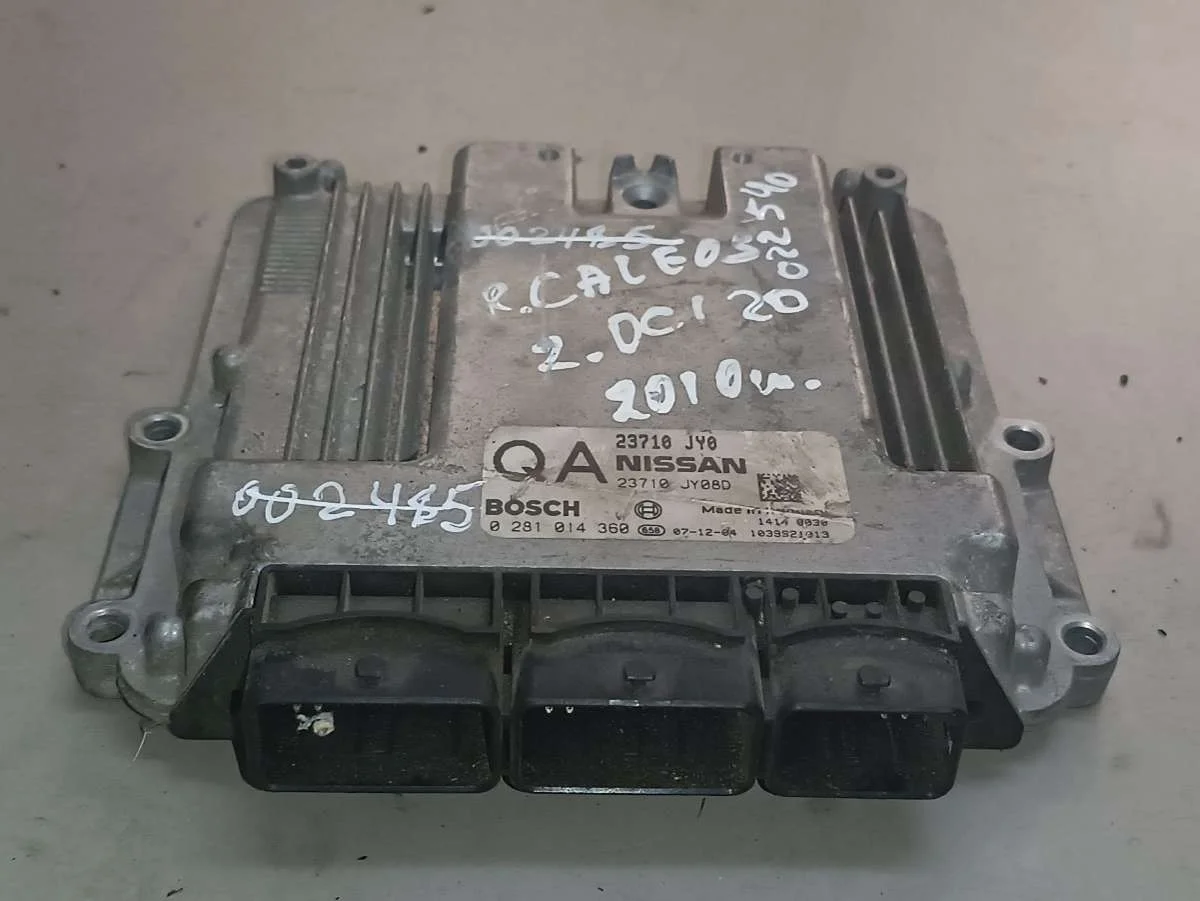Блок управления двигателем 0261014360 Renault Koleos 2.0 Дизель