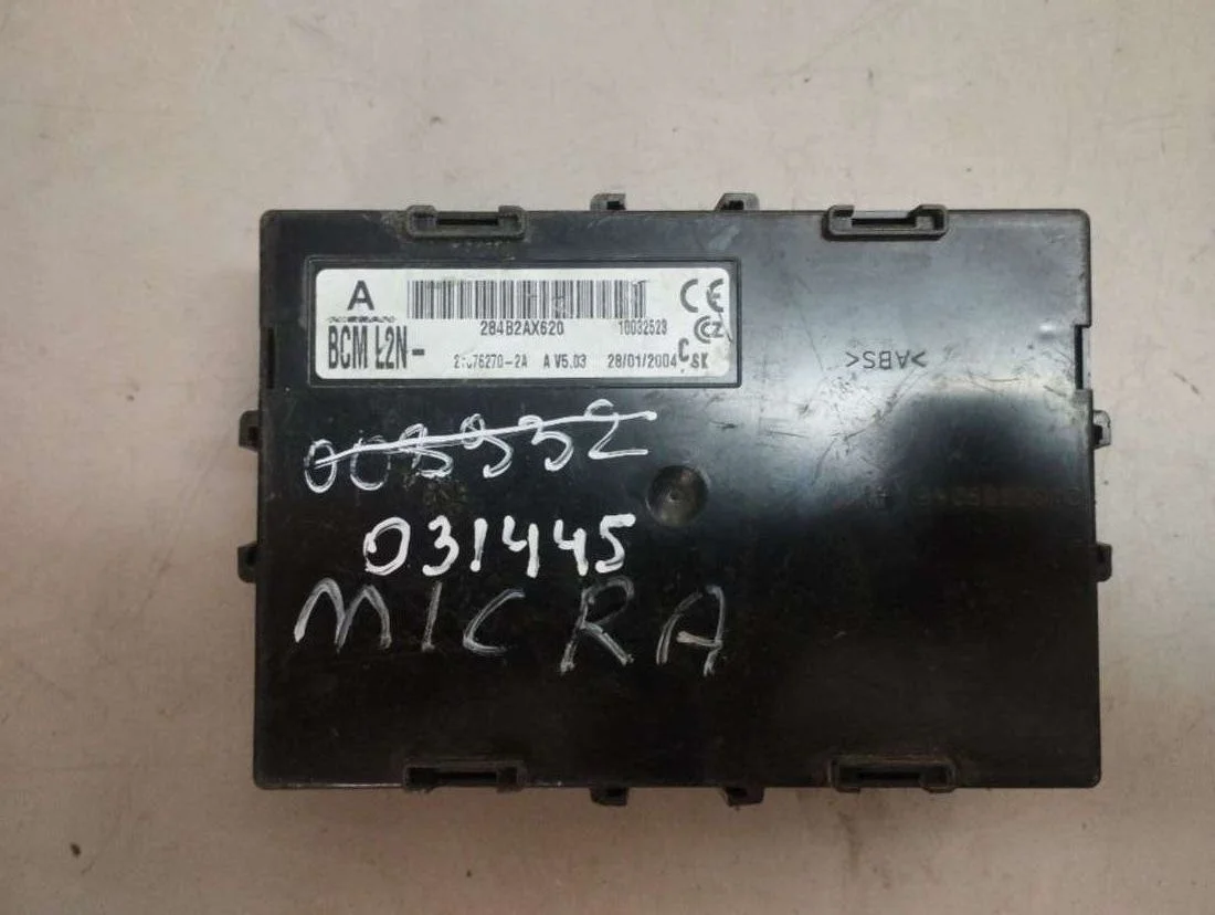 Блок комфорта 284B2AX620 Nissan Micra K12 1.2 Бензин