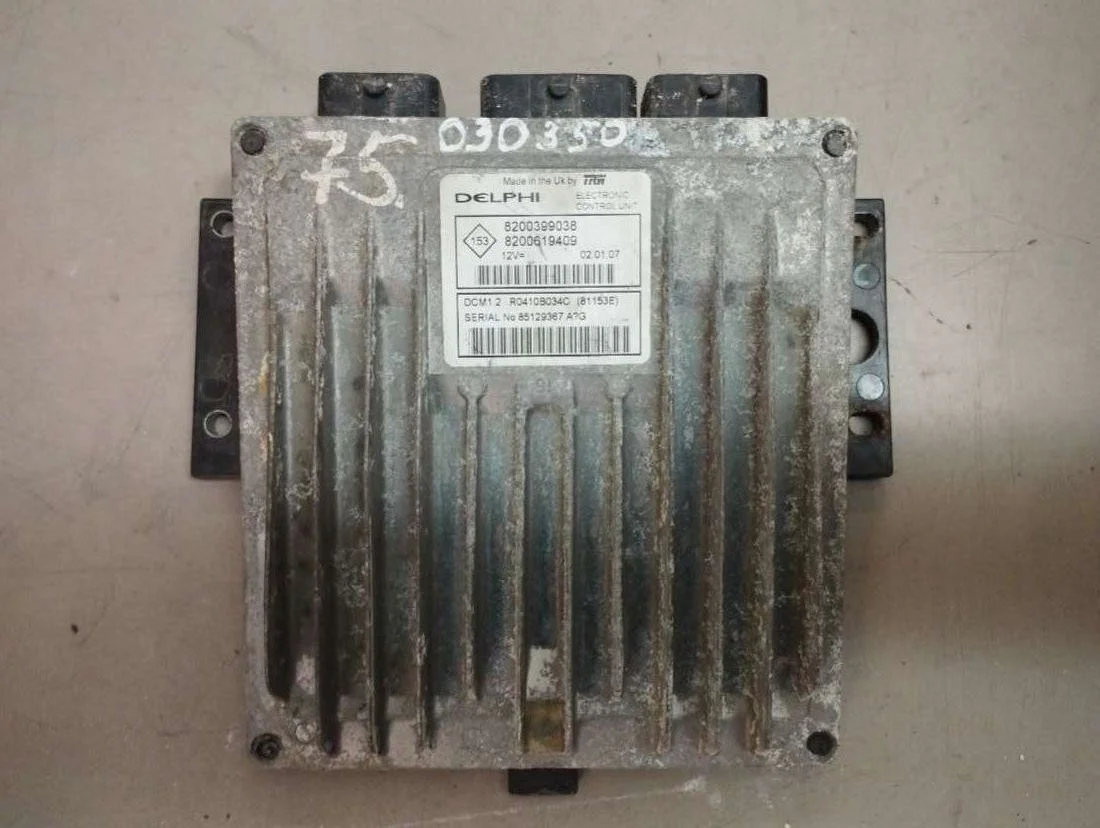 Блок управления двигателем 8200399038 Renault Megane 2 1.5 Дизель