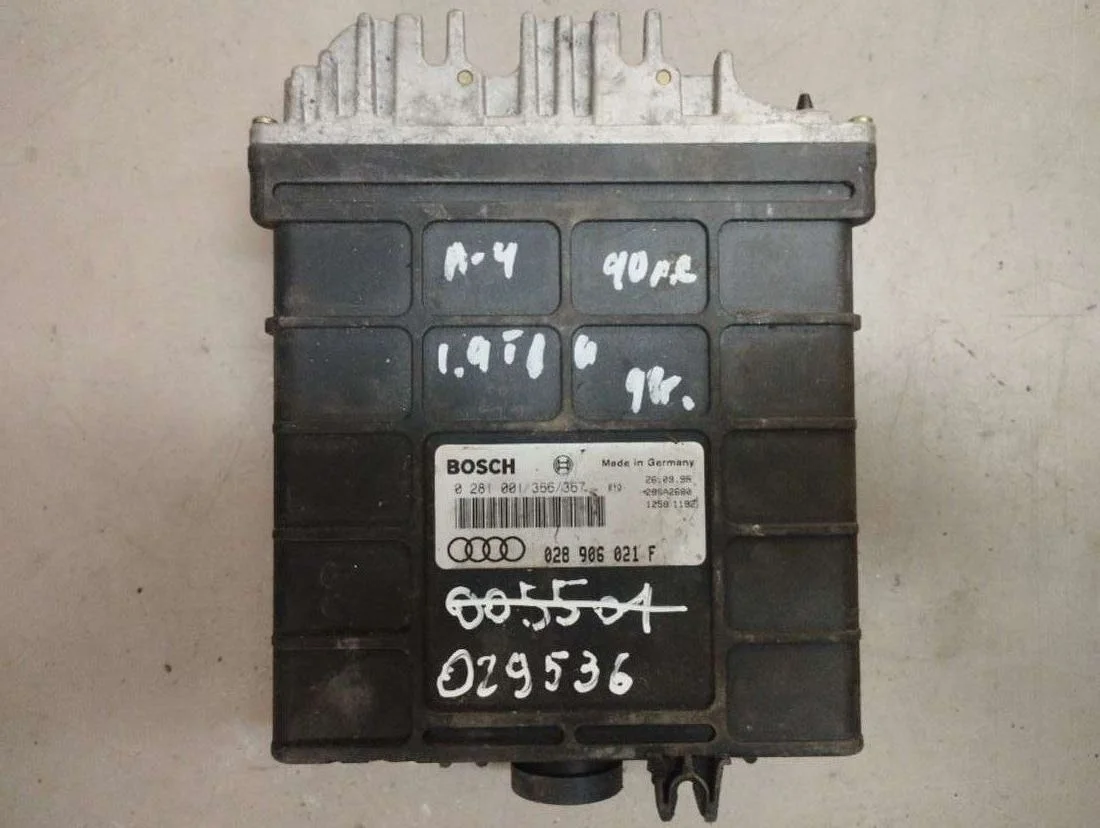 Блок управления двигателем 0281001366 Audi A4 B5 1.9 Дизель