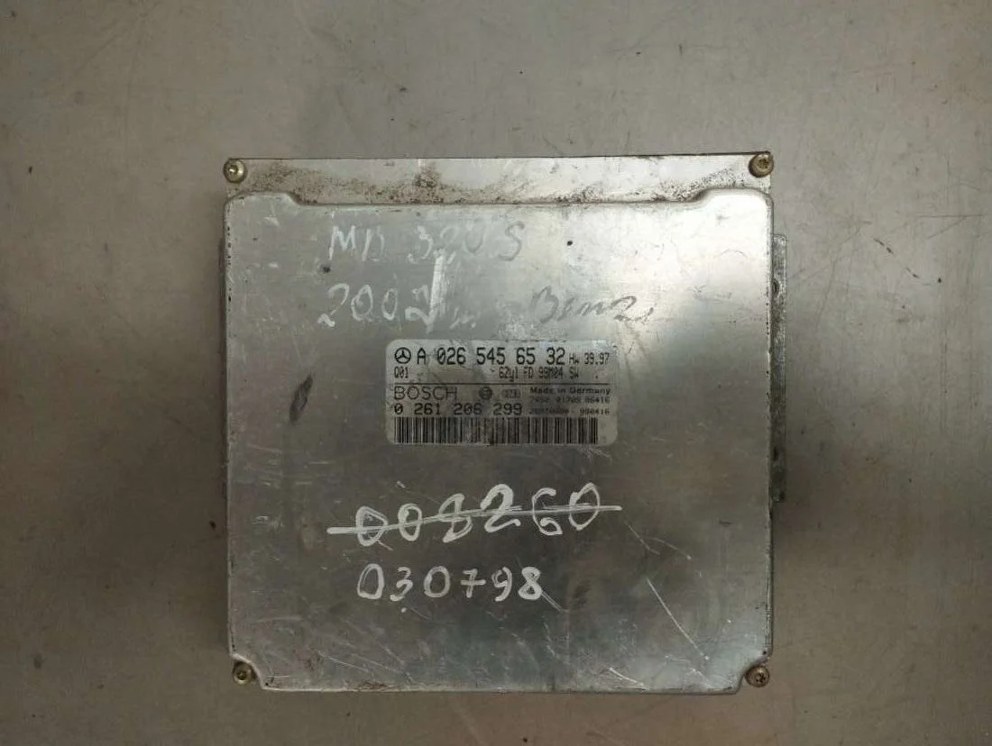 Блок управления двигателем A0265456532 Mercedes-Benz E W210 3.2 Бензин