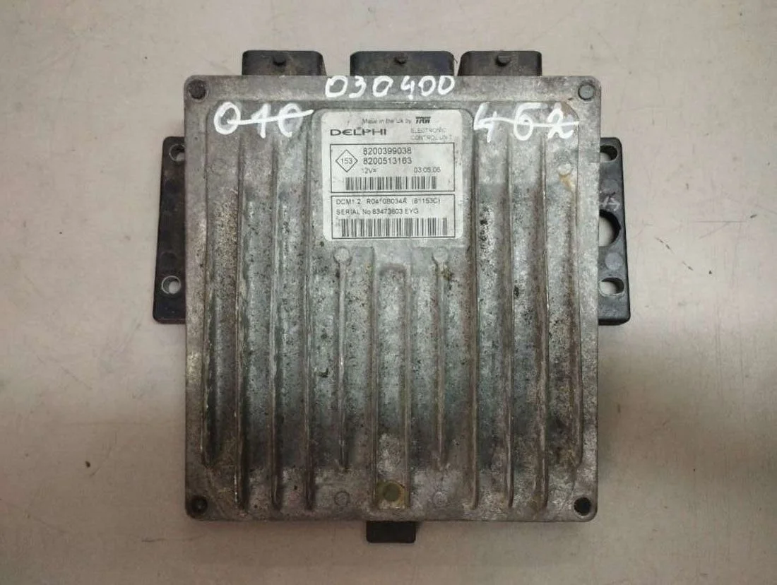 Блок управления двигателем 8200399038 Renault Megane 2 1.5 Дизель