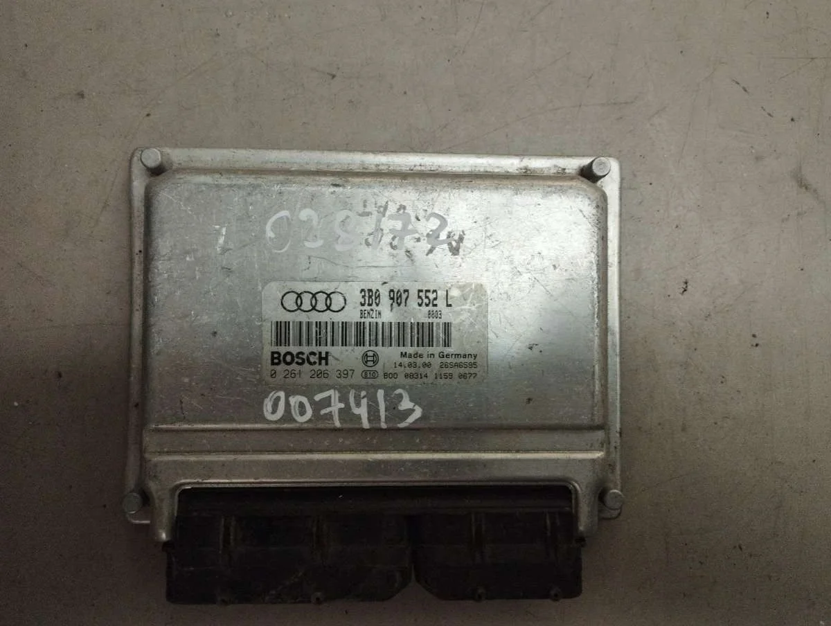 Блок управления двигателем 3B0907552L Audi A4 B5 2.4 Бензин