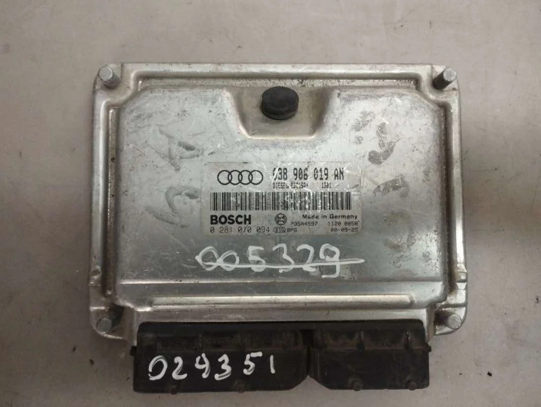 Блок управления двигателем 038906019AN Audi A4 B5 1.9 Дизель