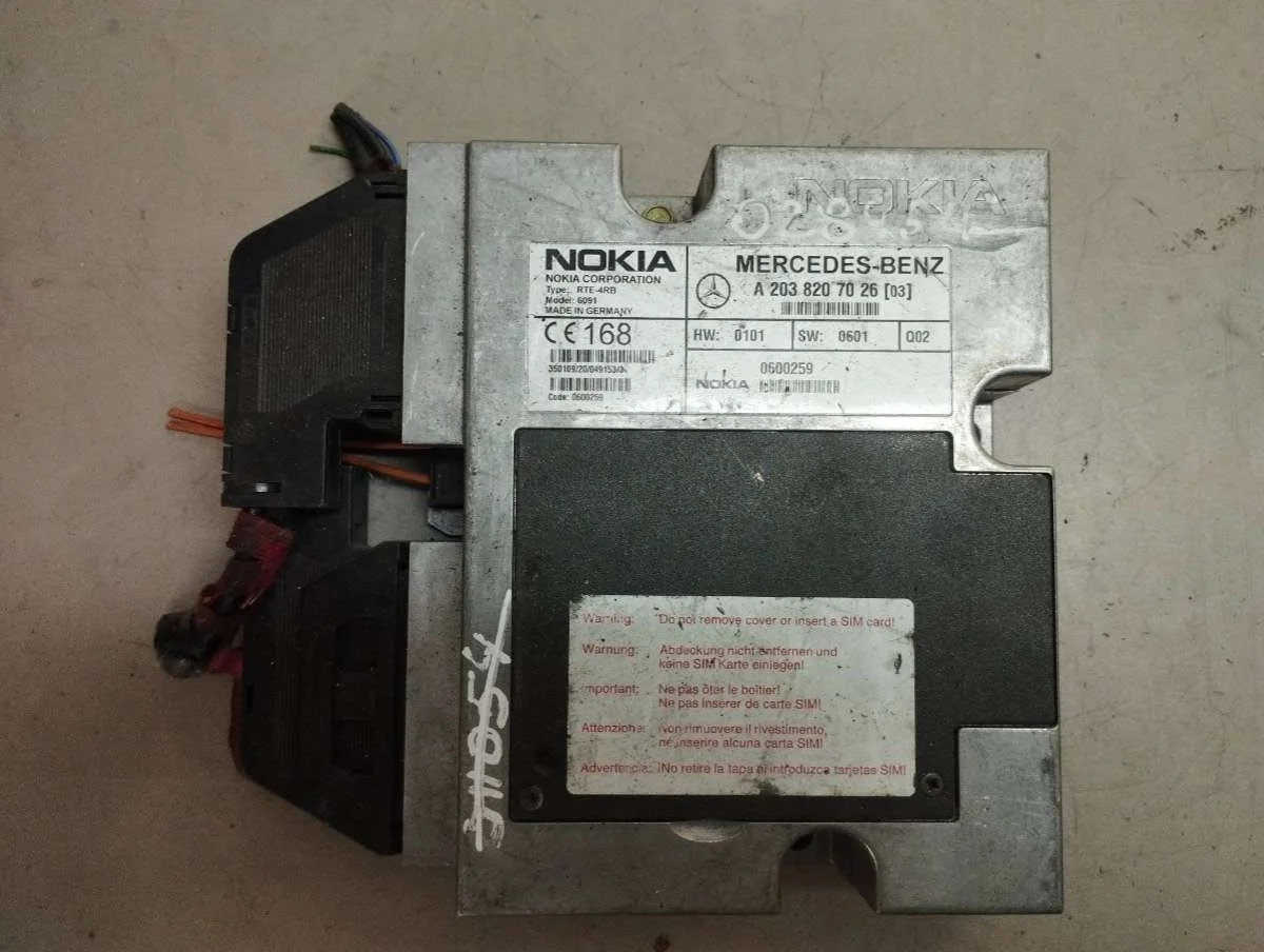 Блок управления телефоном A2038207026 Mercedes-Benz ML W163 0