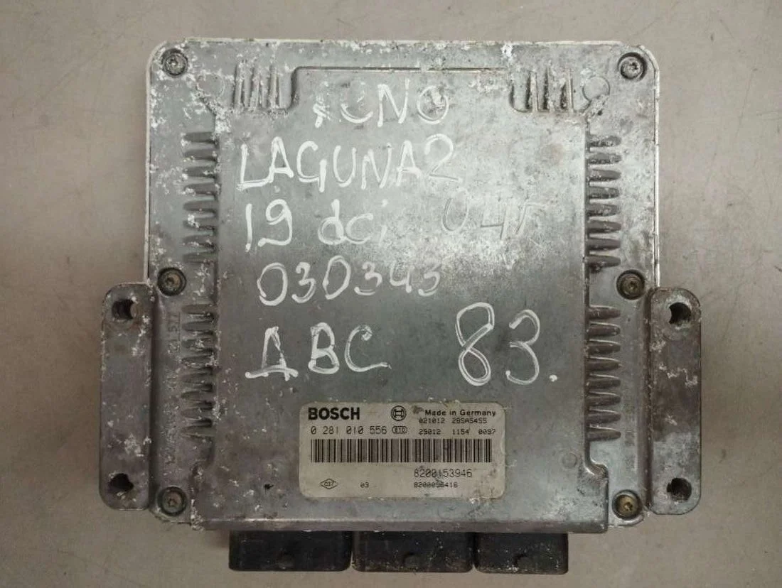 Блок управления двигателем 0281010556 Renault Laguna 2 1.9 Дизель