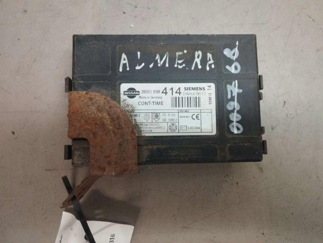 Блок комфорта 5WK48511 Nissan Almera N16 1.5 Бензин